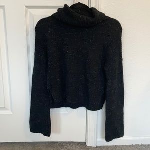 Calvin Klein black turtleneck sweater